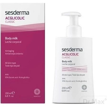 sesderma ACGLICOLIC CLASSIC Body Lotion 1×200 мл, лосьйон для тіла: ціни та характеристики