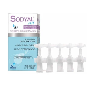 Розчин очний SODYAL 24H, 15 х 0,5 мл, Omisan Farmaceutici