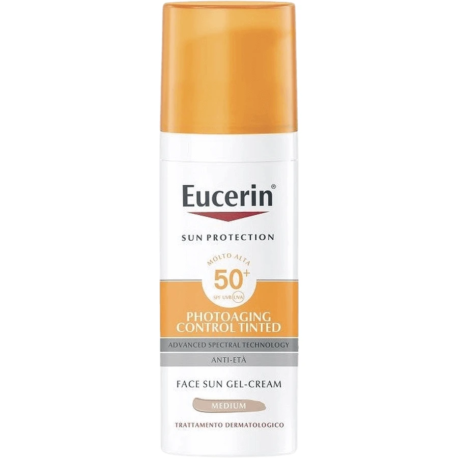 Eucerin Photoaging Control Face Sun CC Creme LSF 50+ mittel 50 мл: ціни та характеристики