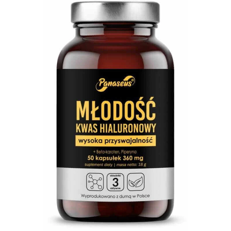 Гиалуроновая кислота Modo 50 капсул Panaseus: цены и характеристики