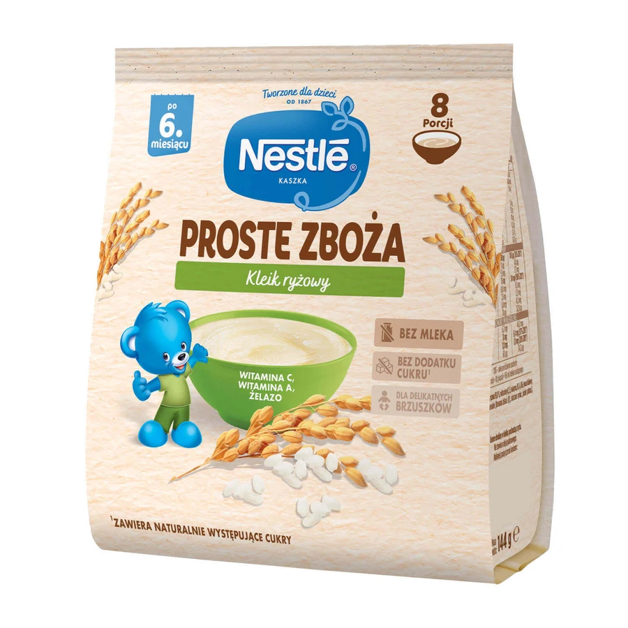 Nestle Proste Zboa безмолочні рисові палички, з 6 місяців, 144 г: ціни та характеристики