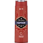 Old Spice Captain Гель для душу та шампунь з нотами сандалу та цитрусових 400 мл: ціни та характеристики