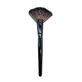 Віяловий пензлик для освітлювача, макіяж, віяловий пензлик, чорний