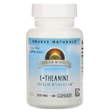 L-Теанін, L-Theanine, Source Naturals, 200 мг, 60 капсул