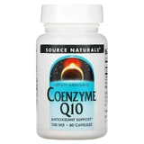 Коензим Q10, Coenzyme Q10, Source Naturals, 100 мг, 60 капсул