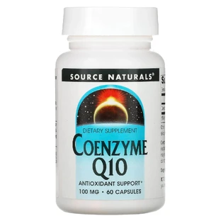Коэнзим Q10, Coenzyme Q10, Source Naturals, 100 мг, 60 капсул