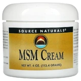 Крем с липосомами МСМ, MSM Cream, Source Naturals, 113,4 г