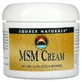 Крем с липосомами МСМ, MSM Cream, Source Naturals, 113,4 г