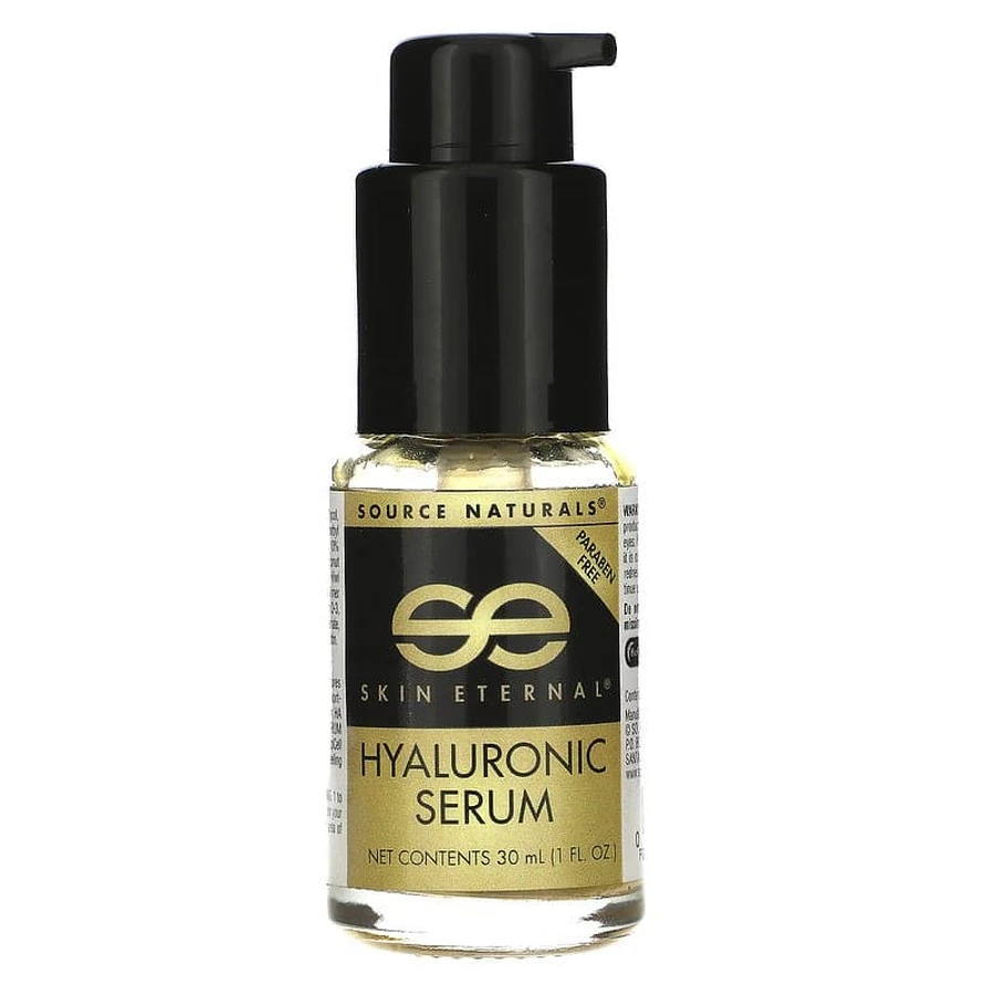 Сироватка з гіалуроновою кислотою, Hyaluronic Serum, Source Naturals, 30 мл: ціни та характеристики
