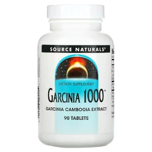 Гарцинія, Source Naturals, 1,000 мг, 90 таблетки