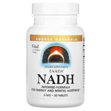 Нікотинамідаденіндинуклеотид, ENADA NADH, Source Naturals, 5.0 мг, 30 таблеток