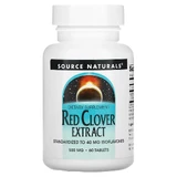 Червона конюшина, Red Clover, Source Naturals, екстракт, 500 мг, 60 таблеток