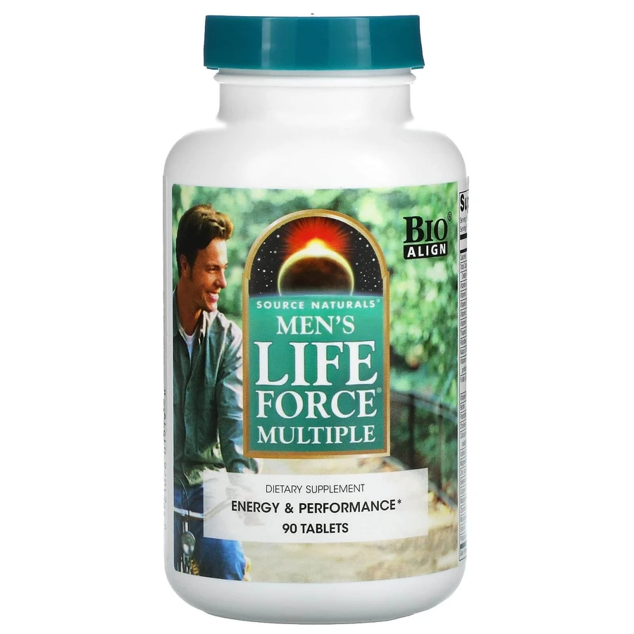 Витамины для мужчин, Men's Multiple, Source Naturals, 90 таблеток: цены и характеристики
