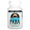 ПАБК (пара-амінобензойна кислота), PABA, Source Naturals, 100 мг, 250 таблеток