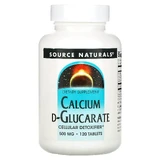 Кальцій Д-глюкарат, Calcium D-Glucarate, Source Naturals, 500 мг, 120 таблеток