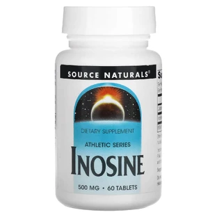 Инозин, Inosine, Source Naturals, 500 мг, 60 таблеток