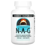 N-ацетилглюкозамін, NAG, Source Naturals, 500 мг, 120 таблеток