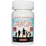 Вітамін D3 для дітей, Kids 'D3, Source Naturals, швидкорозчинні, смак ягід, 200 таблеток
