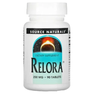 Снижение уровня кортизола, Relora, Source Naturals, 250 мг, 90 таблеток