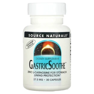  L-карнозин, GastricSoothe, Source Naturals, 37.5 мг, 30 капсул
