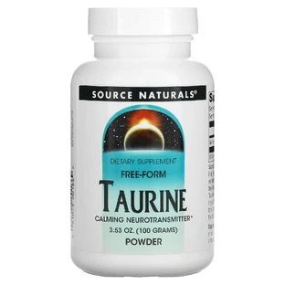 Таурин, Taurine Powder, Source Naturals, порошок, 100 г