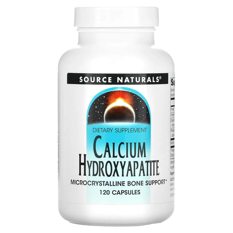 Гидроксиапатит кальция, Calcium Hydroxyapatite, Source Naturals, 120 капсул: цены и характеристики