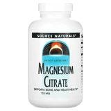 Магний цитрат, Magnesium Citrate, Source Naturals, 133 мг, 90 капсул