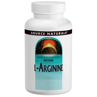 Аргинин, L-Arginine, Source Naturals, 500 мг, 100 таблеток