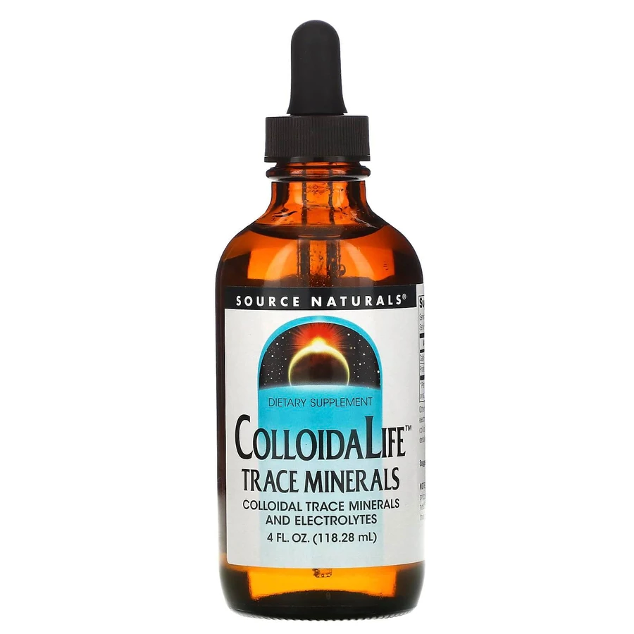 Коллоидные минералы, Colloida Minerals, Source Naturals, 118.28 мл: цены и характеристики