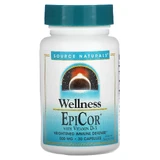 Епікор + вітамін Д3, EpiCor, Source Naturals, 500 мг, 30 капсул