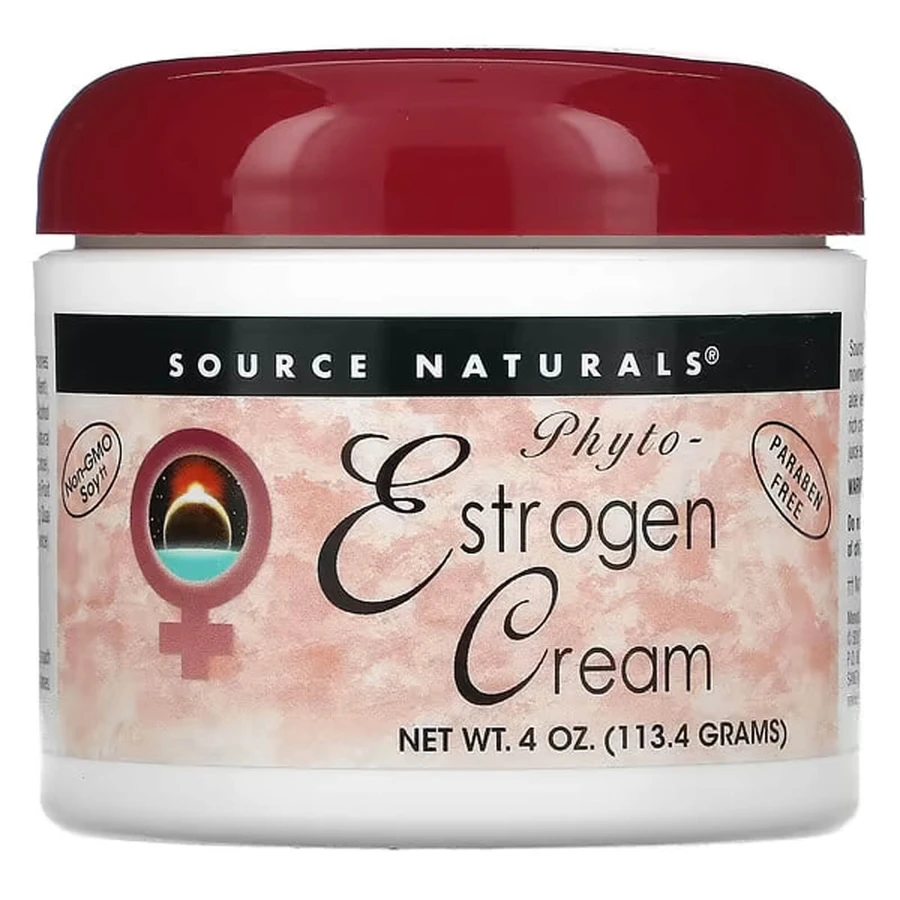 Фіто-естроген крем, Phyto-Estrogen Cream, Source Naturals, 113.4 г: ціни та характеристики