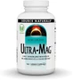 Магній ультра, Ultra-Mag, Source Naturals, 5-в-1, розслаблює м'язи та заспокоює нерви, 180 веганських капсул