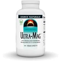 Магний ультра, Ultra-Mag, Source Naturals, 5-в-1, расслабляет мышцы и успокаивает нервы, 360 веганских капсул