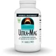 Магний ультра, Ultra-Mag, Source Naturals, 5-в-1, расслабляет мышцы и успокаивает нервы, 360 веганских капсул