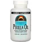 Масло периллы, Perilla Oil, Source Naturals, 1000 мг, 90 капсул: цены и характеристики