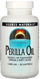 Масло периллы, Perilla Oil, Source Naturals, 1000 мг, 90 капсул