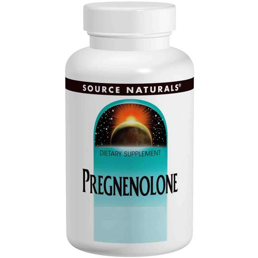 Прегненолон, Pregnenolone, Source Naturals, 50 мг, 120 таблеток: ціни та характеристики