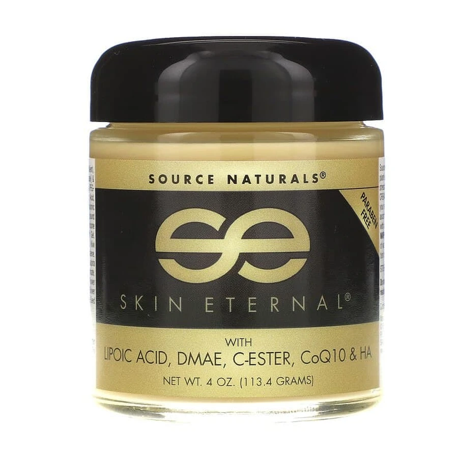 Нічний крем для обличчя, Skin Eternal Cream, Source Naturals, 113,4 г: ціни та характеристики