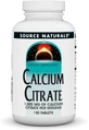 Кальций цитрат, Calcium Citrate, Source Naturals, 1000 мг, 180 таблеток