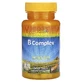 В-комплекс плюс рисові висівки, B Complex, Thompson, 60 таблеток
