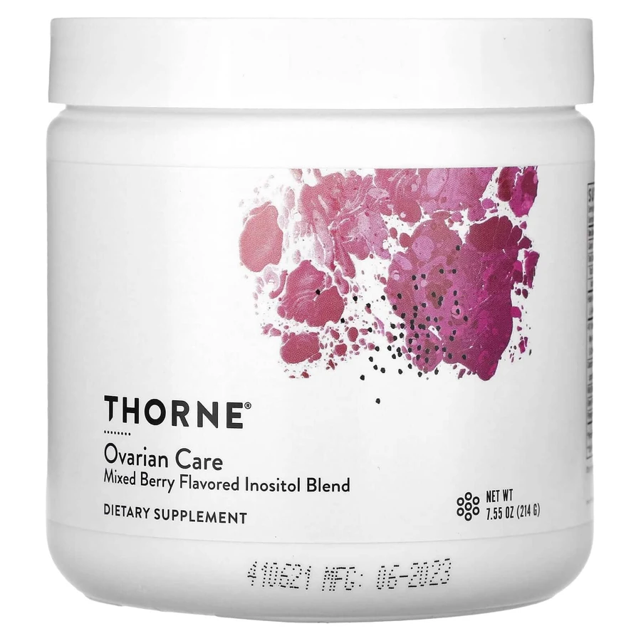 Поддержка здоровой функции яичников, Ovarian Care, Thorne, вкус ягод, 214 г: цены и характеристики