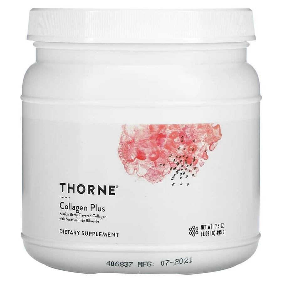 Колаген плюс Collagen Plus, Thorne Research, маракуйя, 495 г: ціни та характеристики