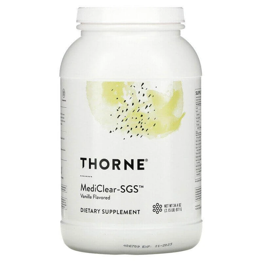 Поддержка печени, Mediclear-SGS, Thorne, вкус ванили, 977 г: цены и характеристики