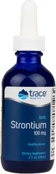 Іонний стронцій, Liquid Ionic Strontium, Trace Minerals Research, 100 мг, 59 мл