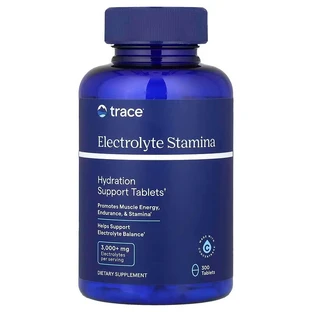 Электролиты для выносливости, Electrolyte Stamina, Trace Minerals Research, 300 таблеток