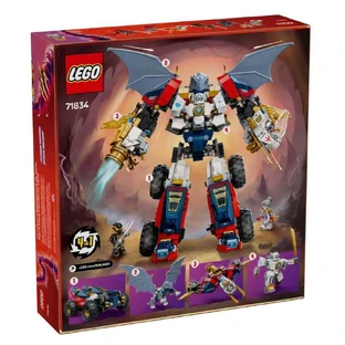 Зейн Ниндзяго Комбинированный ультраробот, 9 лет+, 71834, Lego
