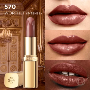 Помада L'Oréal Paris Color Riche Free the Nudes Помада 570 варта того, щоб бути інтенсивною, 4,7 г