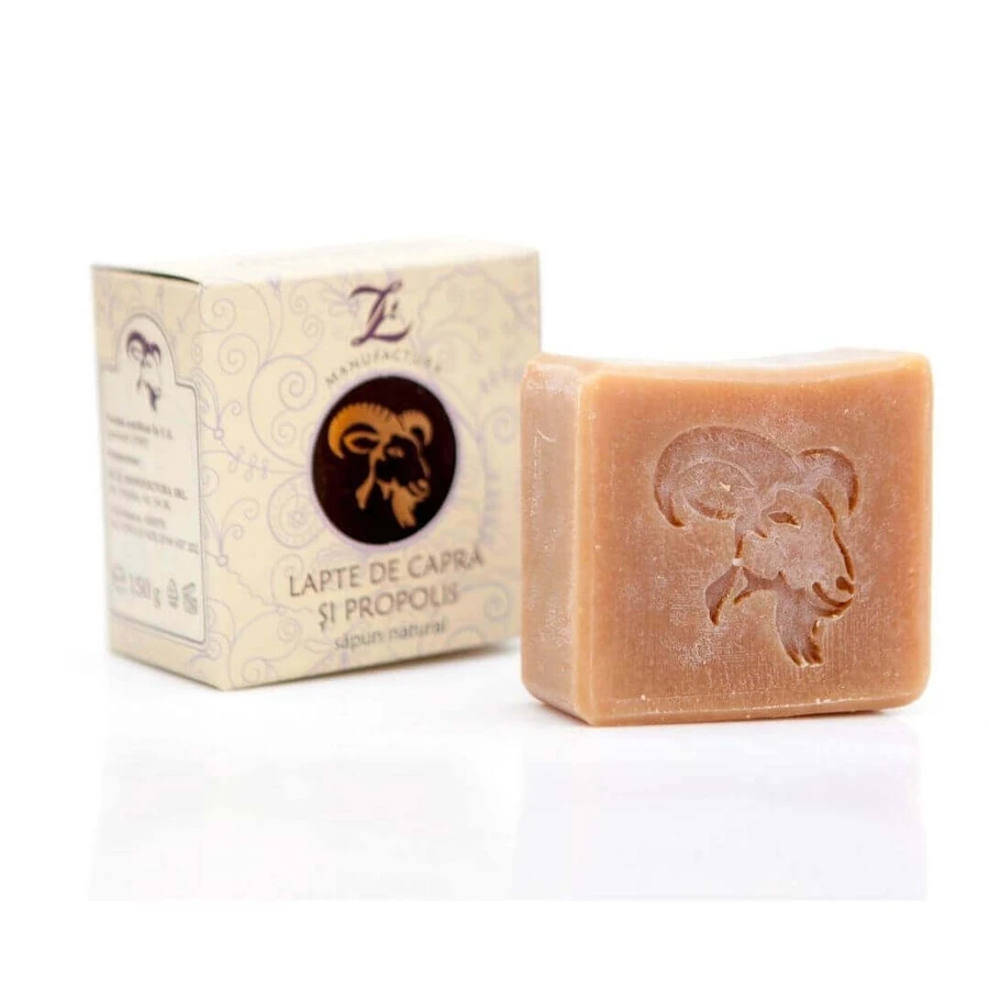 Мыло с козьим молоком и прополисом, 100 гр, ZL Manufactura: цены и характеристики