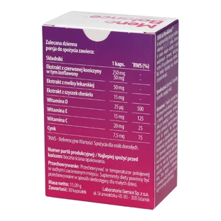 SEMA Lab MenoBalance, 30 твердых капсул