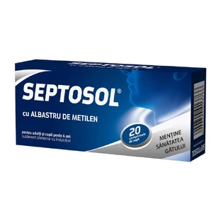Септосол Biofarm Septosol з метиленовим синім, 20 таблеток